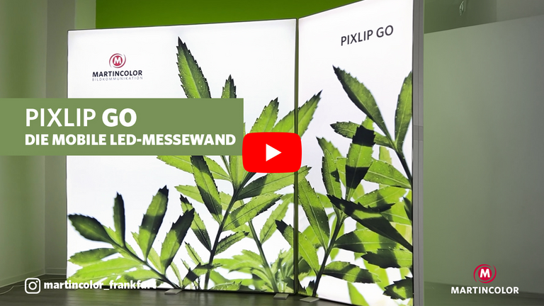 LED-Messestand PIXLIP GO