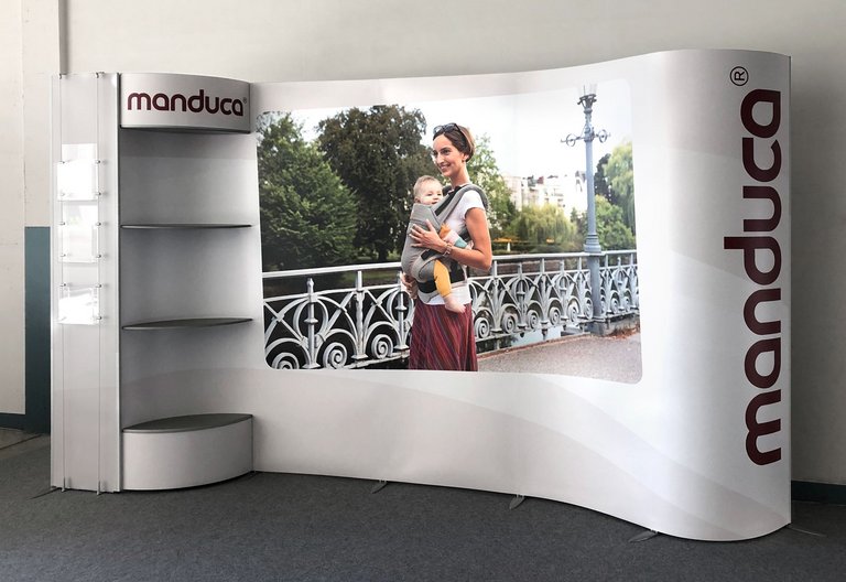 Stand de exposición modular - ISOframe Wave - Wickelkinder GmbH